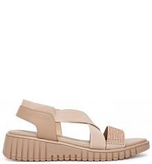 Sandały Clara Barson beżowe damskie 