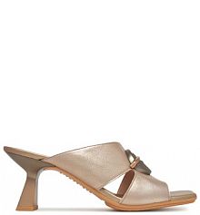 Klapki Hispanitas złote damskie 