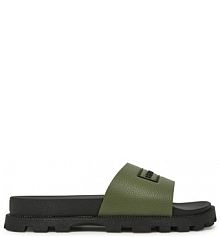 Klapki Hunter zielone damskie 