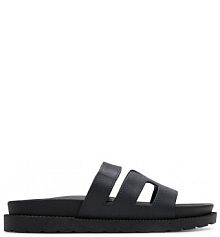 Klapki JENNY czarne damskie 