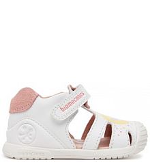 Sandały Biomecanics białe dziecięce 