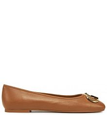 Baleriny Liu Jo brązowe damskie 