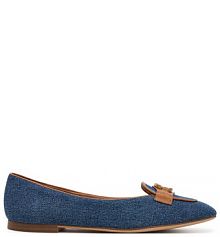 Baleriny Tamaris granatowe damskie 