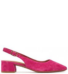 Sandały na słupku Tamaris różowe 