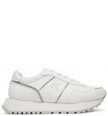 Sneakersy Calvin Klein Jeans białe dziecięce 