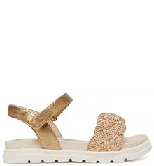 Sandały Mayoral złote dziecięce 