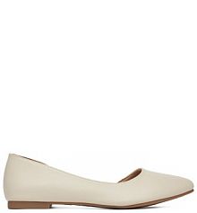 Baleriny JENNY beżowe damskie 