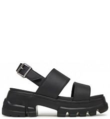 Sandały Tommy Jeans czarne damskie 