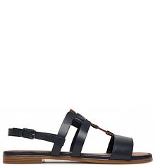 Sandały Lasocki granatowe damskie 