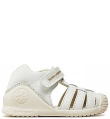 Półbuty Biomecanics białe dziecięce 