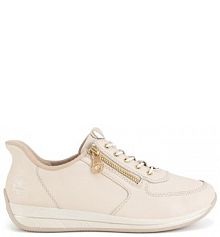 Półbuty Rieker beżowe damskie 