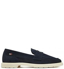 Lordsy Tommy Hilfiger granatowe 