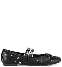 Baleriny JENNY czarne damskie 