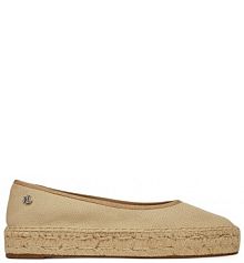 Espadryle LAUREN RALPH LAUREN beżowe damskie 