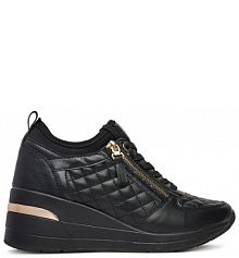 Sneakersy DeeZee czarne damskie 