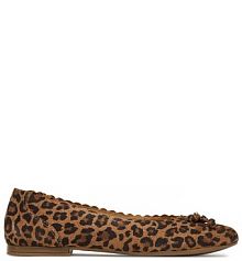 Baleriny Sergio Bardi brązowe damskie 