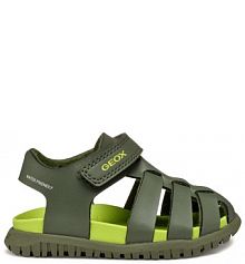 Sandały Geox zielone dziecięce 
