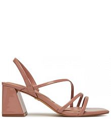 Sandały na słupku Aldo różowe 