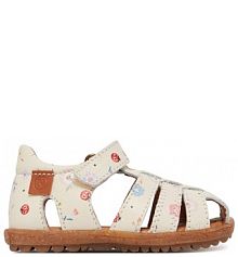 Sandały Naturino białe dziecięce 