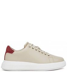 Sneakersy Calvin Klein beżowe damskie 