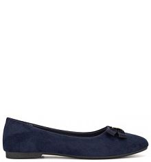 Baleriny JENNY granatowe damskie 