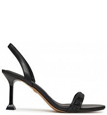 Sandały na szpilce Aldo czarne 