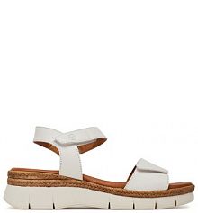 Sandały na koturnie Tamaris białe 