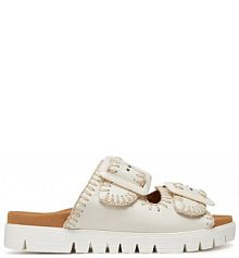 Klapki Gabor białe damskie 