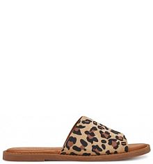 Klapki Tamaris brązowe damskie 