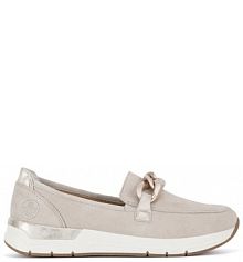 Półbuty Rieker beżowe damskie 