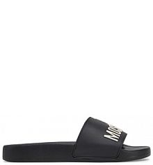 Klapki LOVE MOSCHINO czarne damskie 