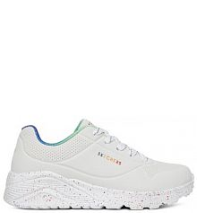 Sneakersy Skechers białe dziecięce 