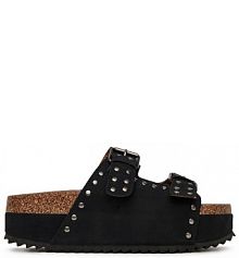 Klapki DeeZee czarne damskie 