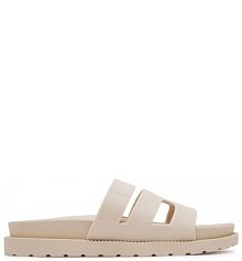 Klapki JENNY beżowe damskie 