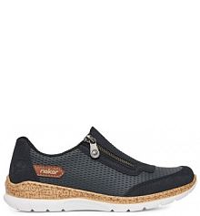 Sneakersy Rieker granatowe damskie 
