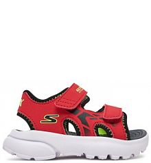 Sandały Skechers czerwone dziecięce 