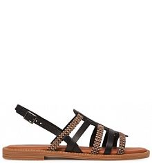 Sandały Tamaris czarne damskie 