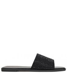 Klapki JENNY czarne damskie 