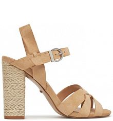 Espadryle DeeZee beżowe damskie 