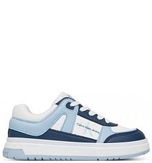 Sneakersy Calvin Klein Jeans niebieskie dziecięce 