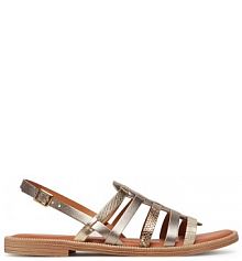 Sandały Tamaris srebrne damskie 