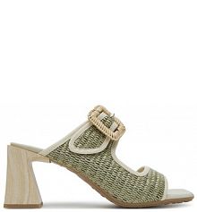 Klapki Hispanitas zielone damskie 