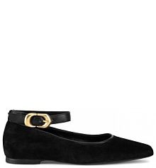 Baleriny GINO ROSSI czarne damskie 