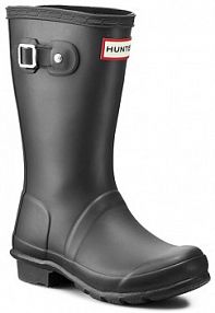 Kalosze Hunter czarne dziecięce 