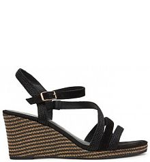 Espadryle Tamaris czarne damskie 
