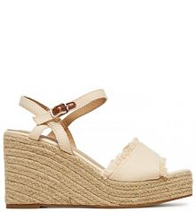 Espadryle DeeZee beżowe damskie 