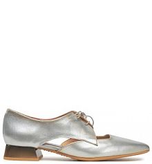 Półbuty Hispanitas srebrne damskie 