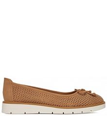 Półbuty Clara Barson beżowe damskie 