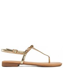 Sandały DeeZee złote damskie 