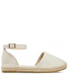 Espadryle DeeZee beżowe damskie 